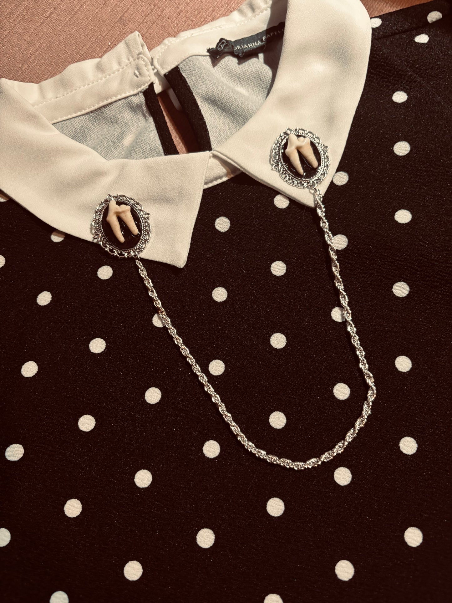 1. Brooch teeth🦷✨