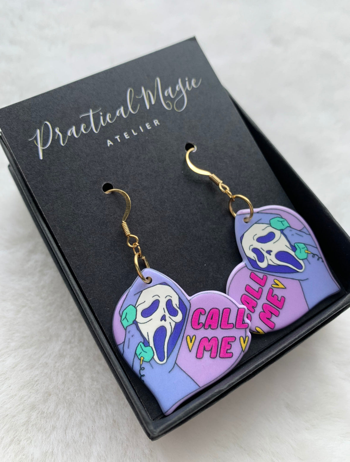 Spooky earrings