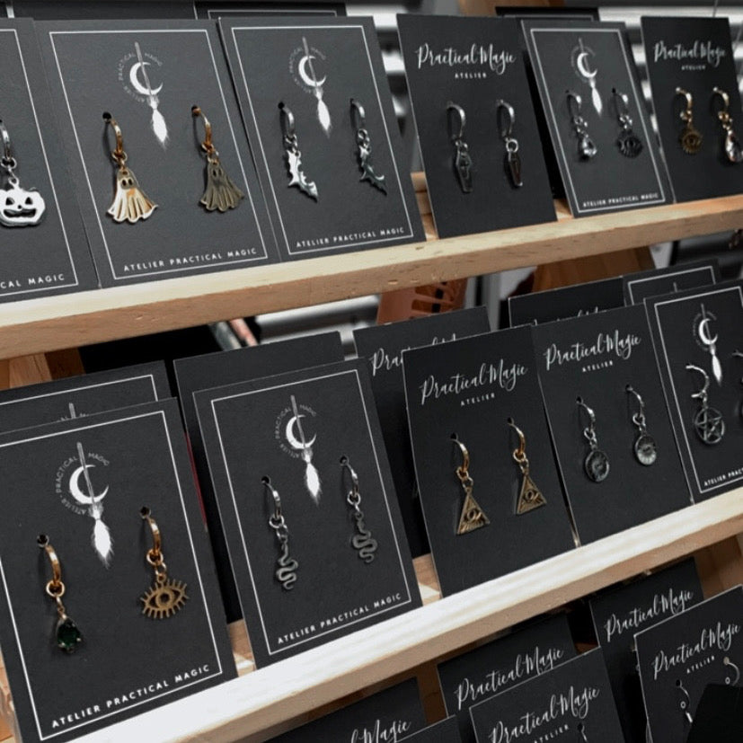 Moon & Sun earring