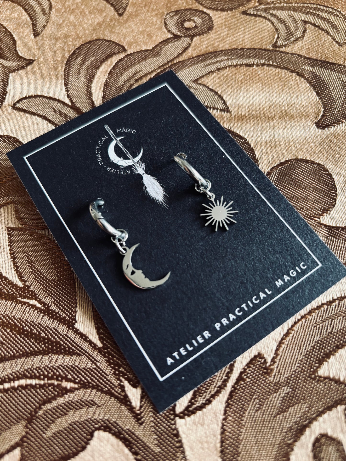 Moon & Sun earring