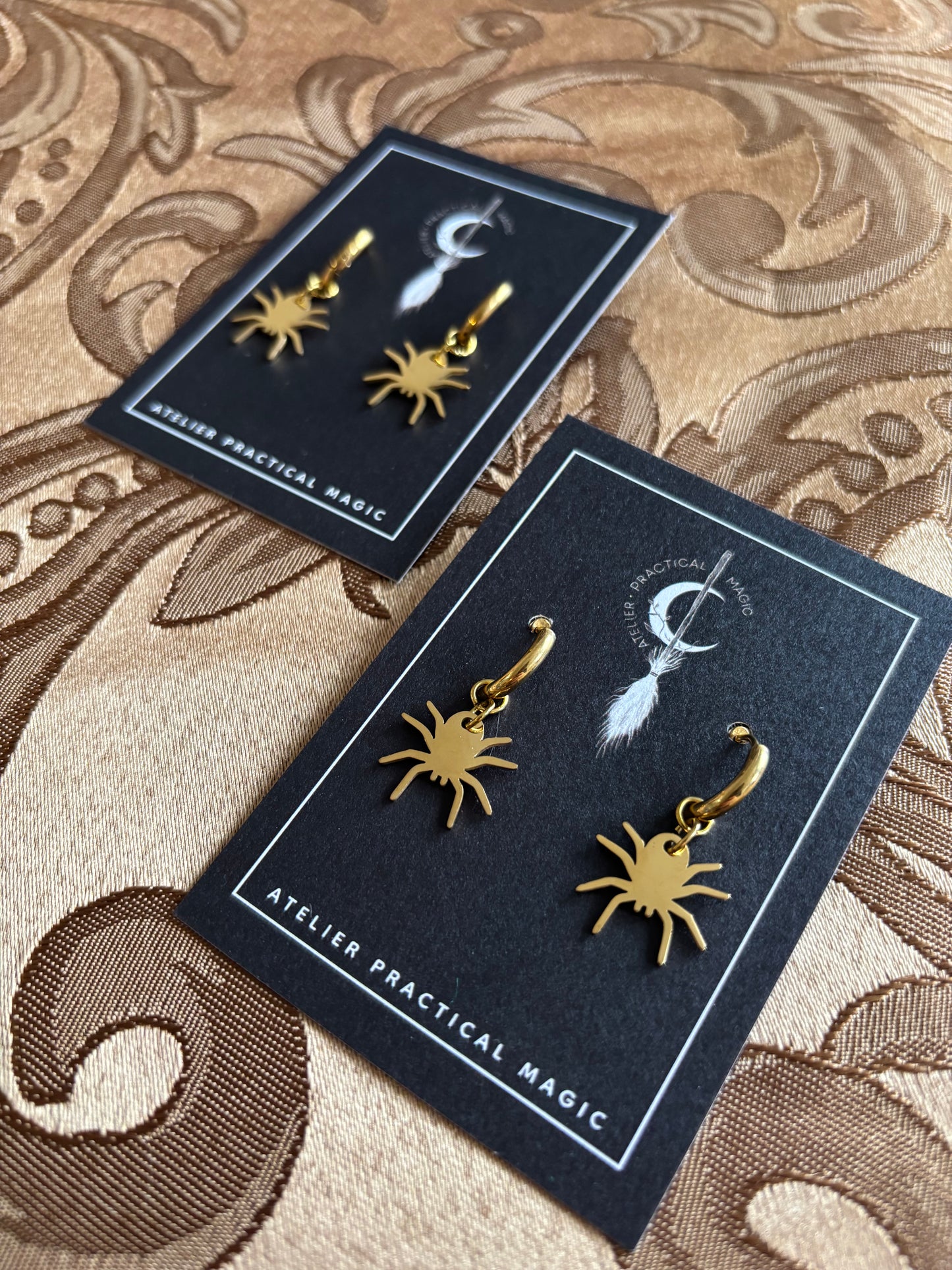 Spiders earrings🕷️🕸️
