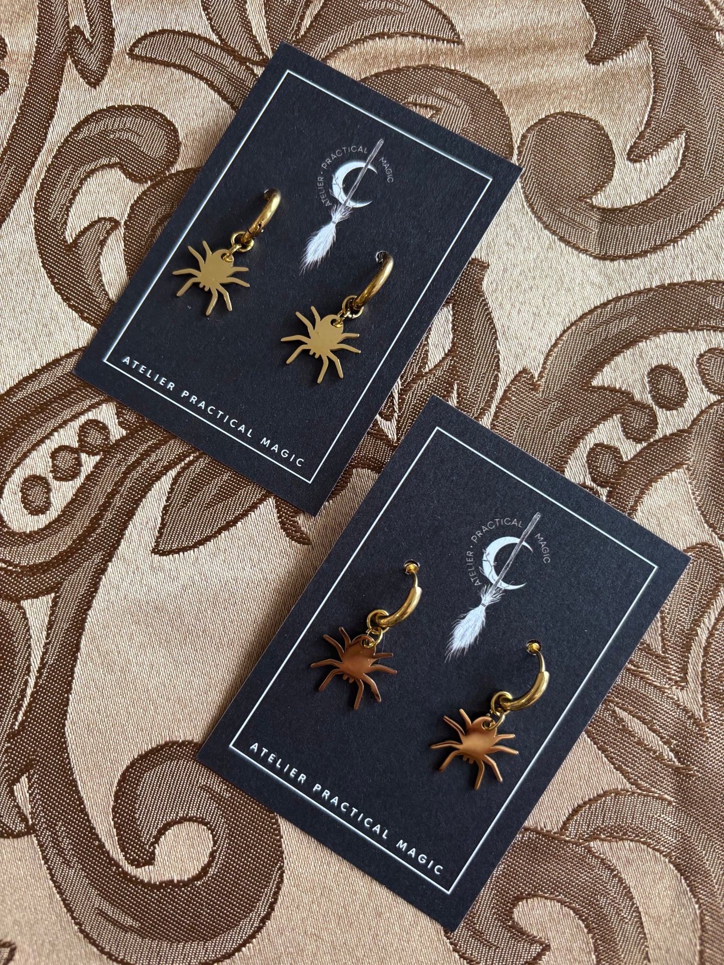 Spiders earrings🕷️🕸️