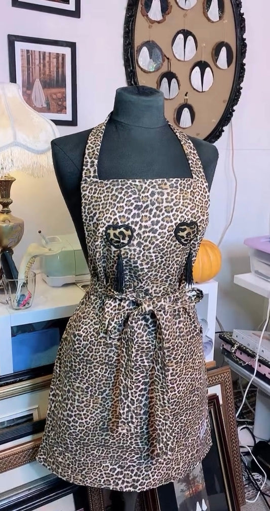 APRON Oh la la💋 léopard