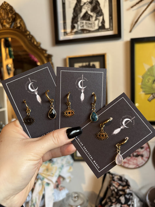 earring third eye (3 colors)